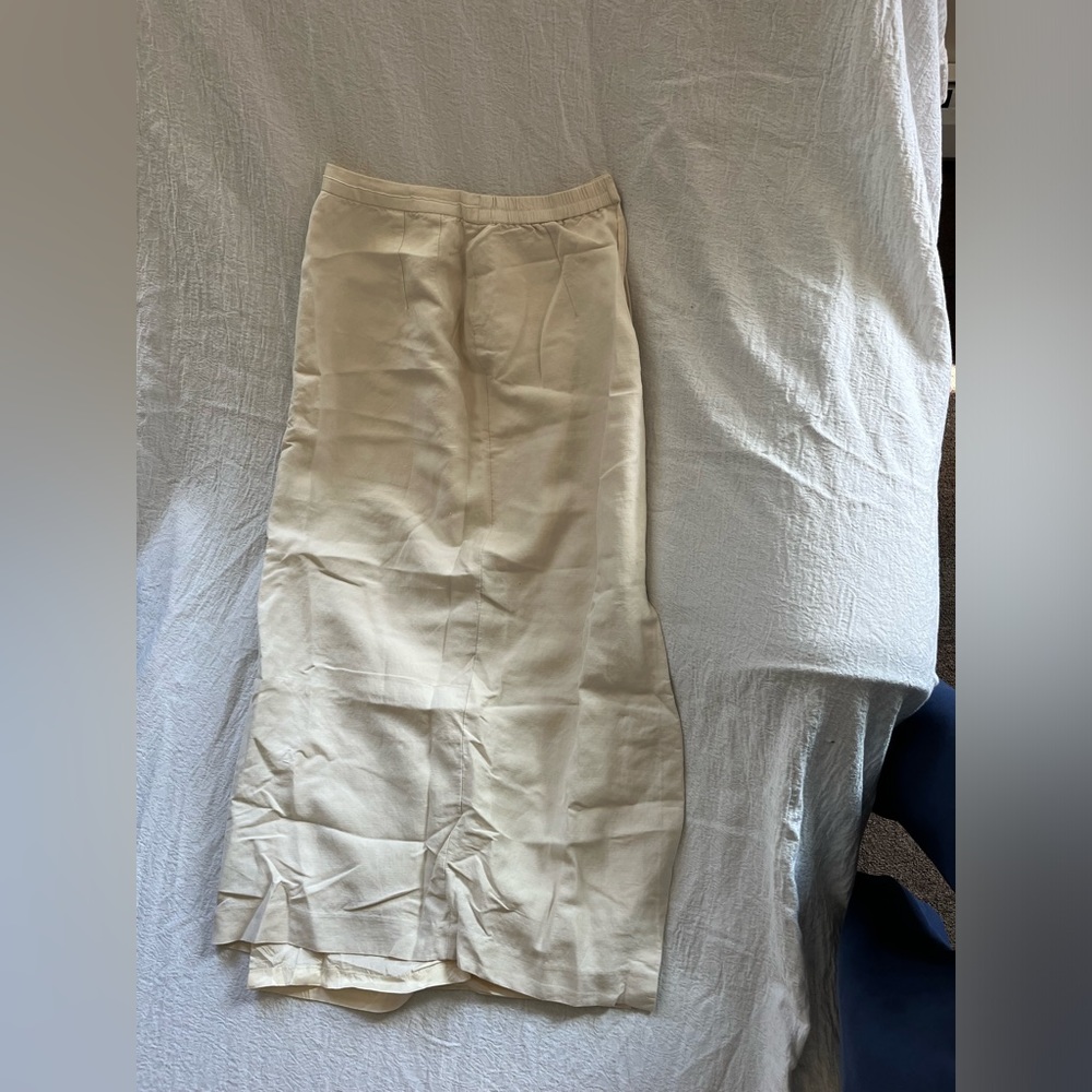 Linen Maxi Skirt